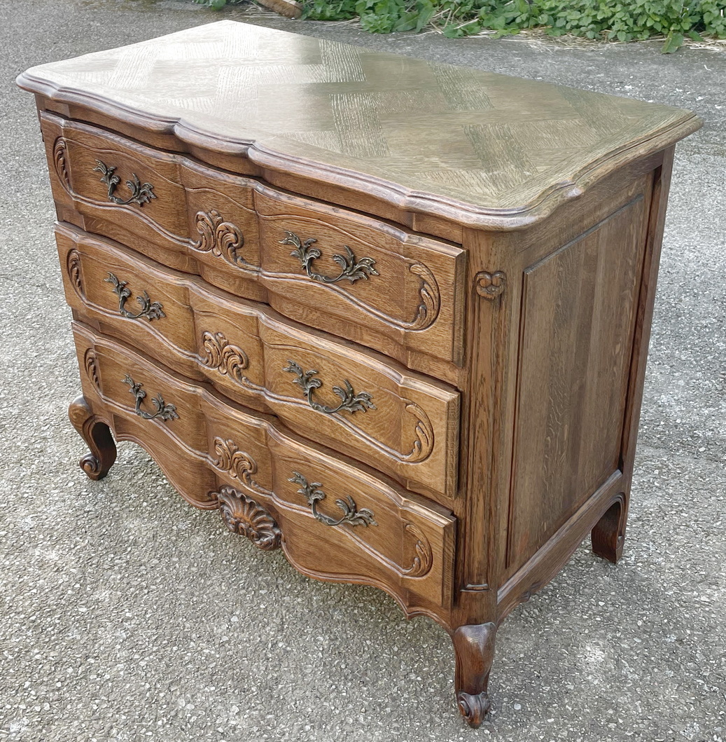 A French Provincial Louis XV Commode